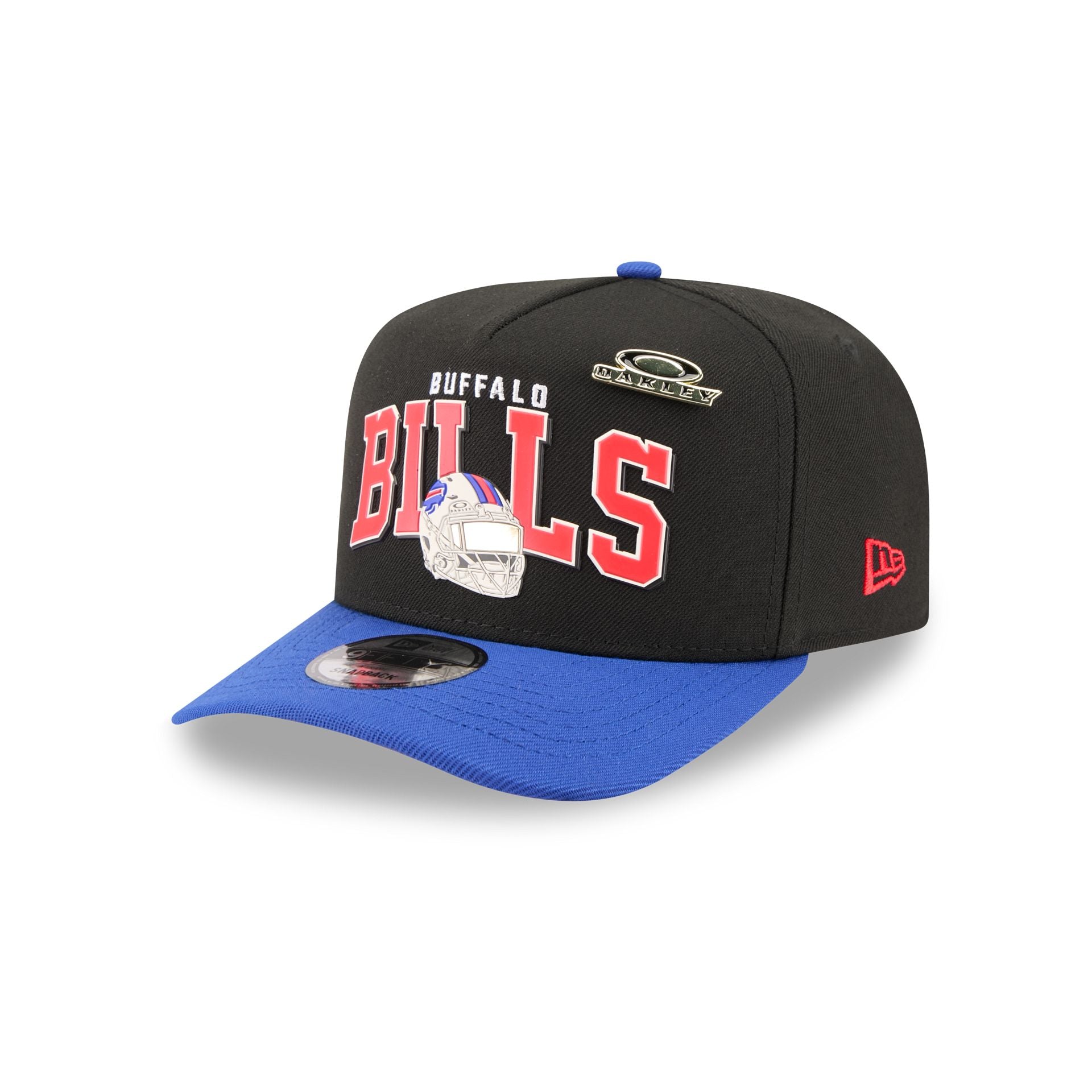Oakley x Buffalo Bills Helmet 9FIFTY A-Frame Snapback Hat