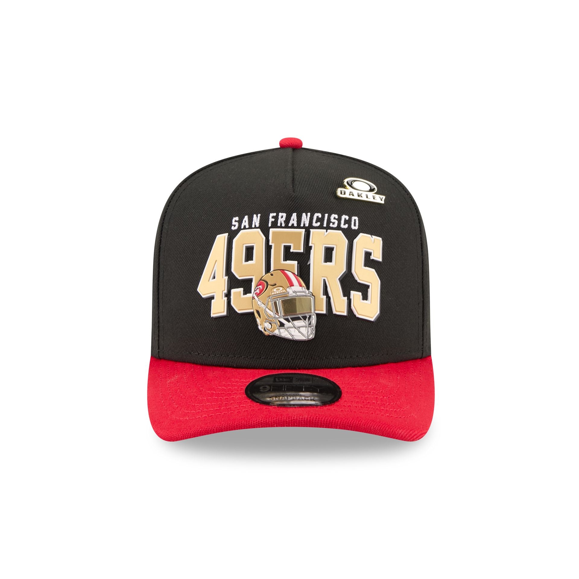 Oakley x San Francisco 49ers Helmet 9FIFTY A-Frame Snapback Hat