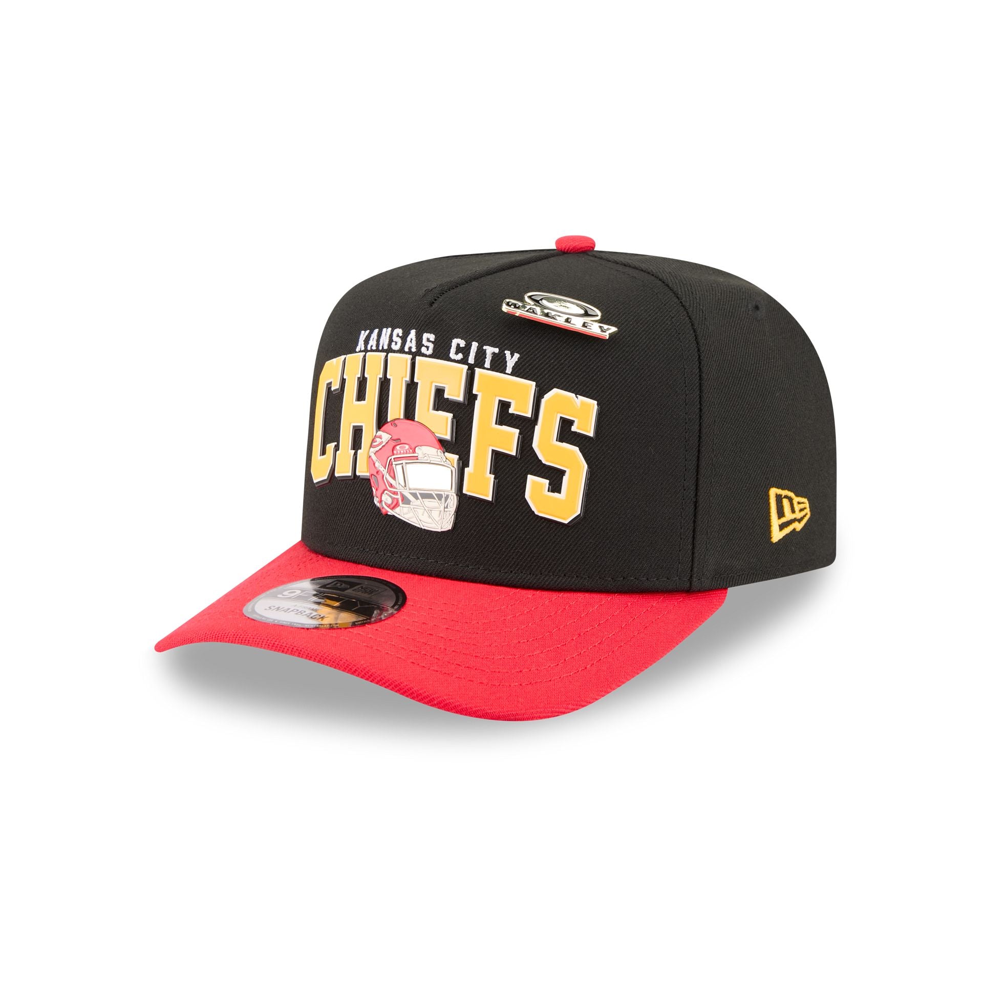 Oakley x Kansas City Chiefs Helmet 9FIFTY A-Frame Snapback Hat
