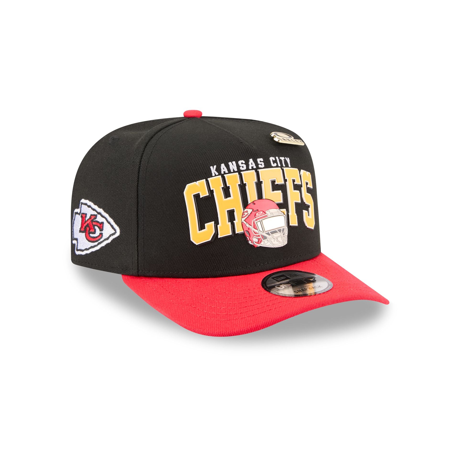 Oakley x Kansas City Chiefs Helmet 9FIFTY A-Frame Snapback Hat