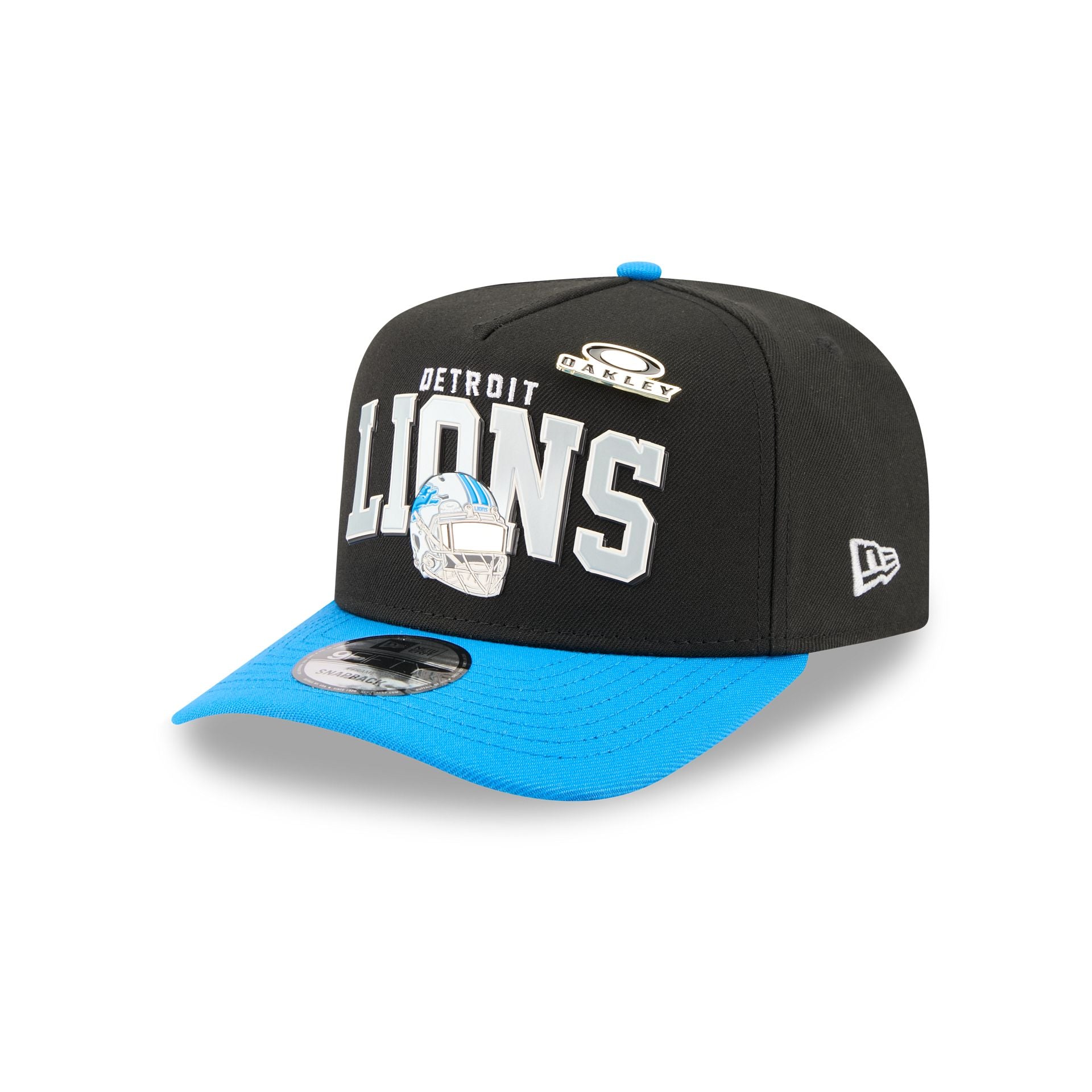 Oakley x Detroit Lions Helmet 9FIFTY A-Frame Snapback Hat