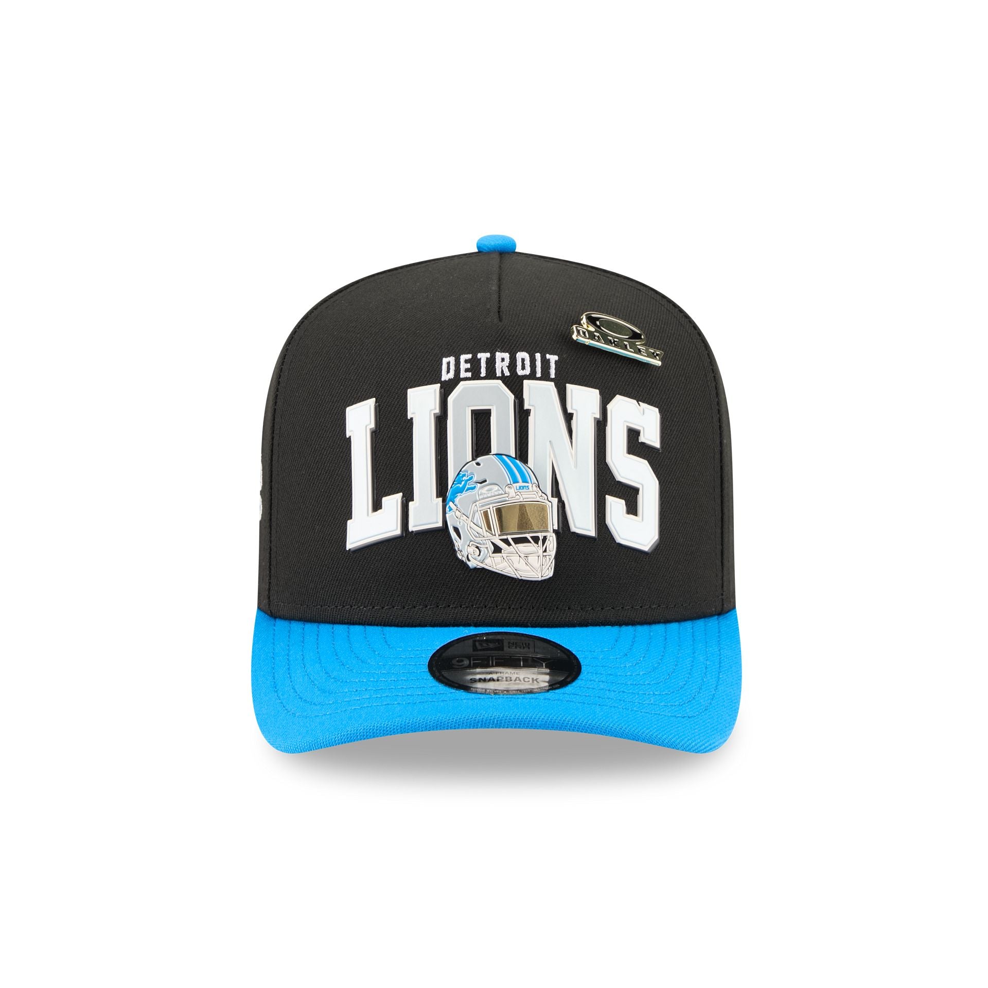 Oakley x Detroit Lions Helmet 9FIFTY A-Frame Snapback Hat
