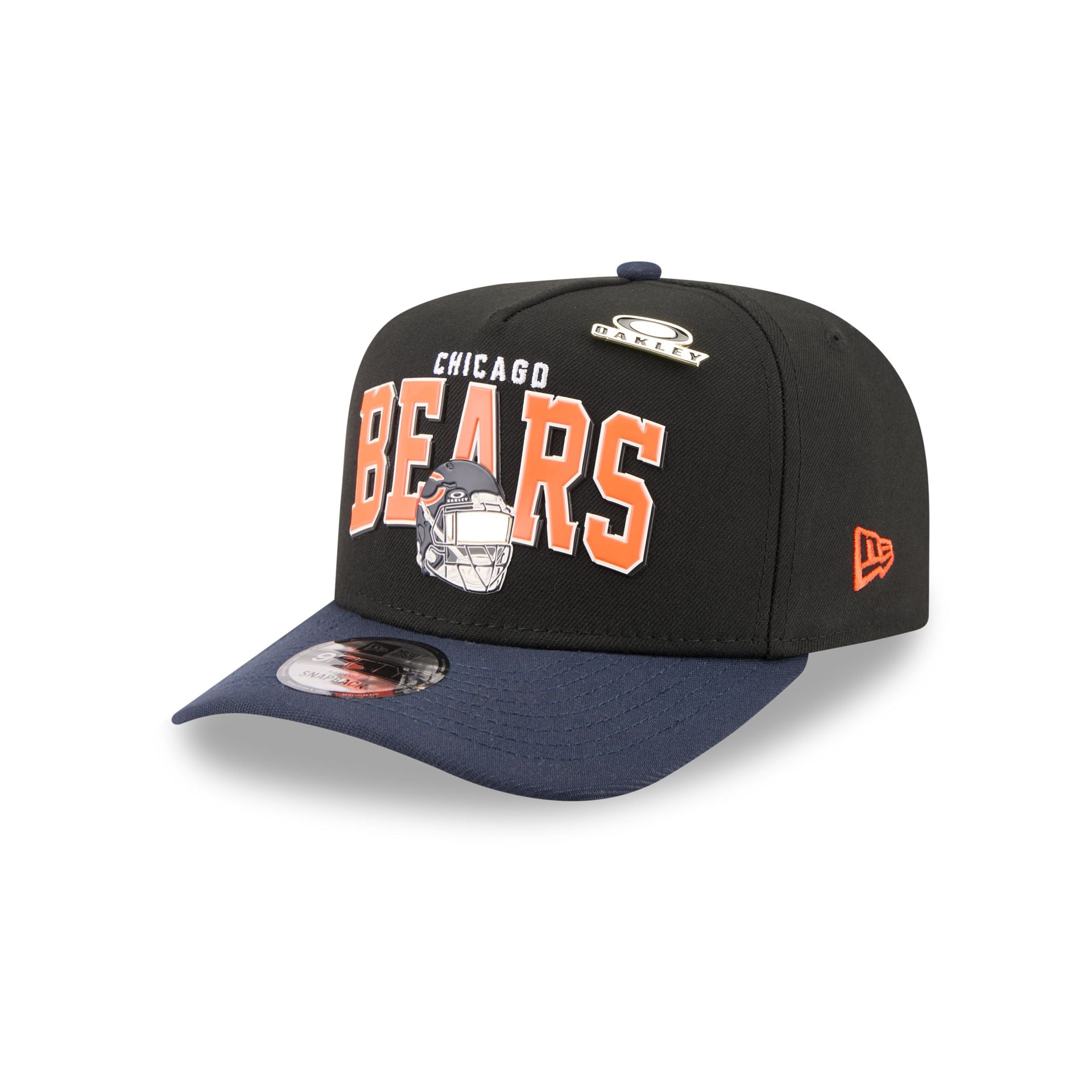 Oakley x Chicago Bears Helmet 9FIFTY A-Frame Snapback Hat