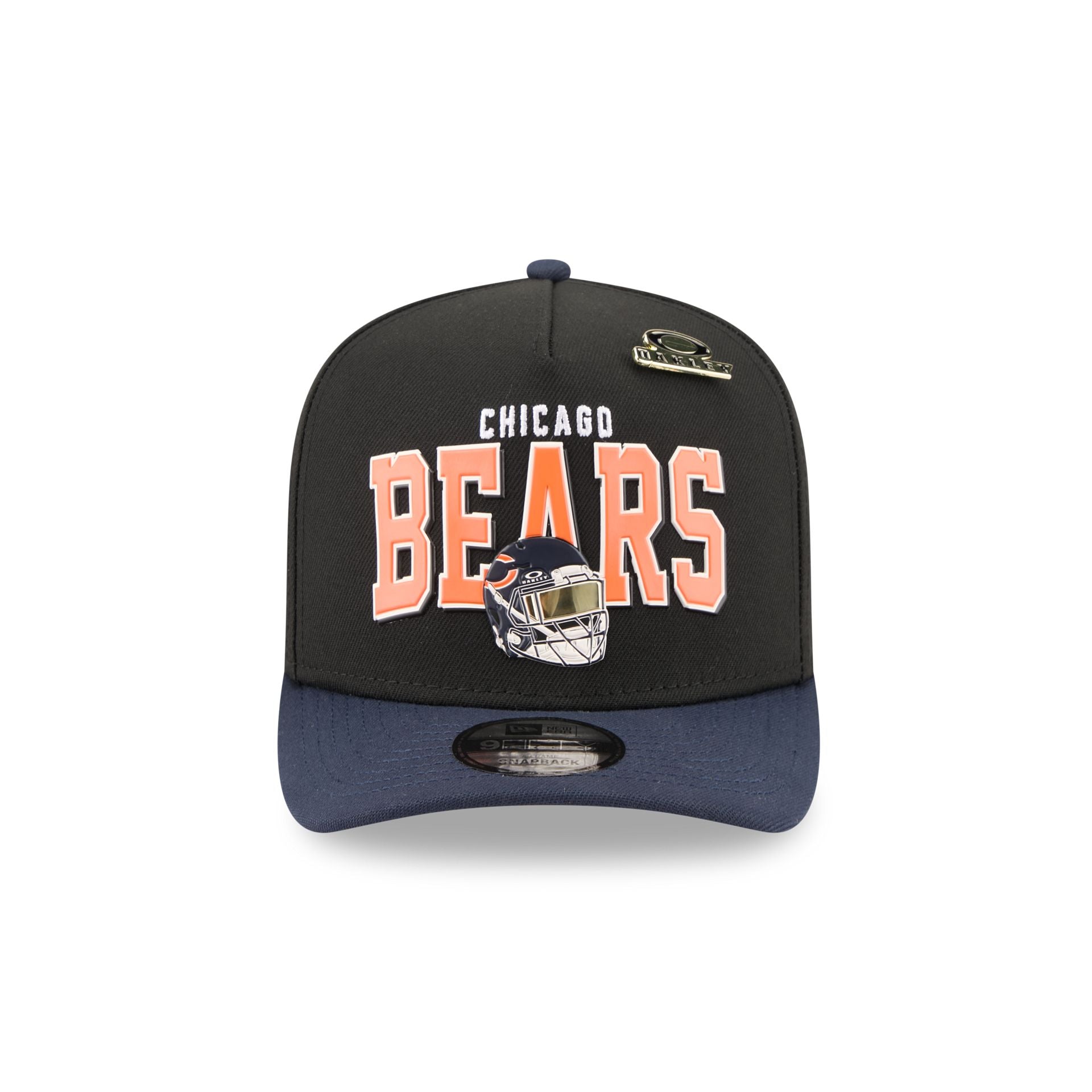 Oakley x Chicago Bears Helmet 9FIFTY A-Frame Snapback Hat
