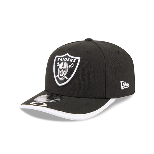 Oakley x Las Vegas Raiders Visor 9SEVENTY Stretch-Snap Hat - New Era Cap