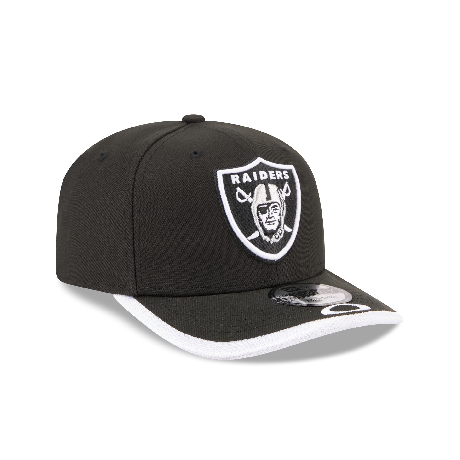 Oakley x Las Vegas Raiders Visor 9SEVENTY Stretch-Snap Hat