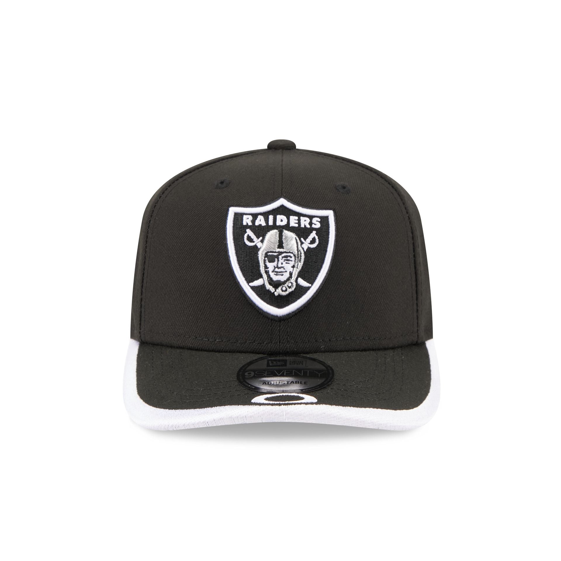 Oakley x Las Vegas Raiders Visor 9SEVENTY Stretch-Snap Hat