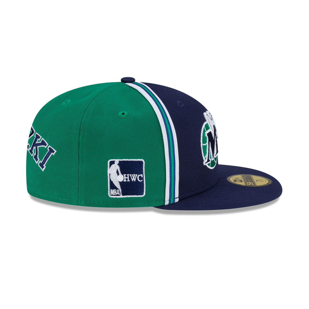 Dallas Mavericks Hardwood Classics Dirk Nowitzki 59FIFTY Fitted Hat