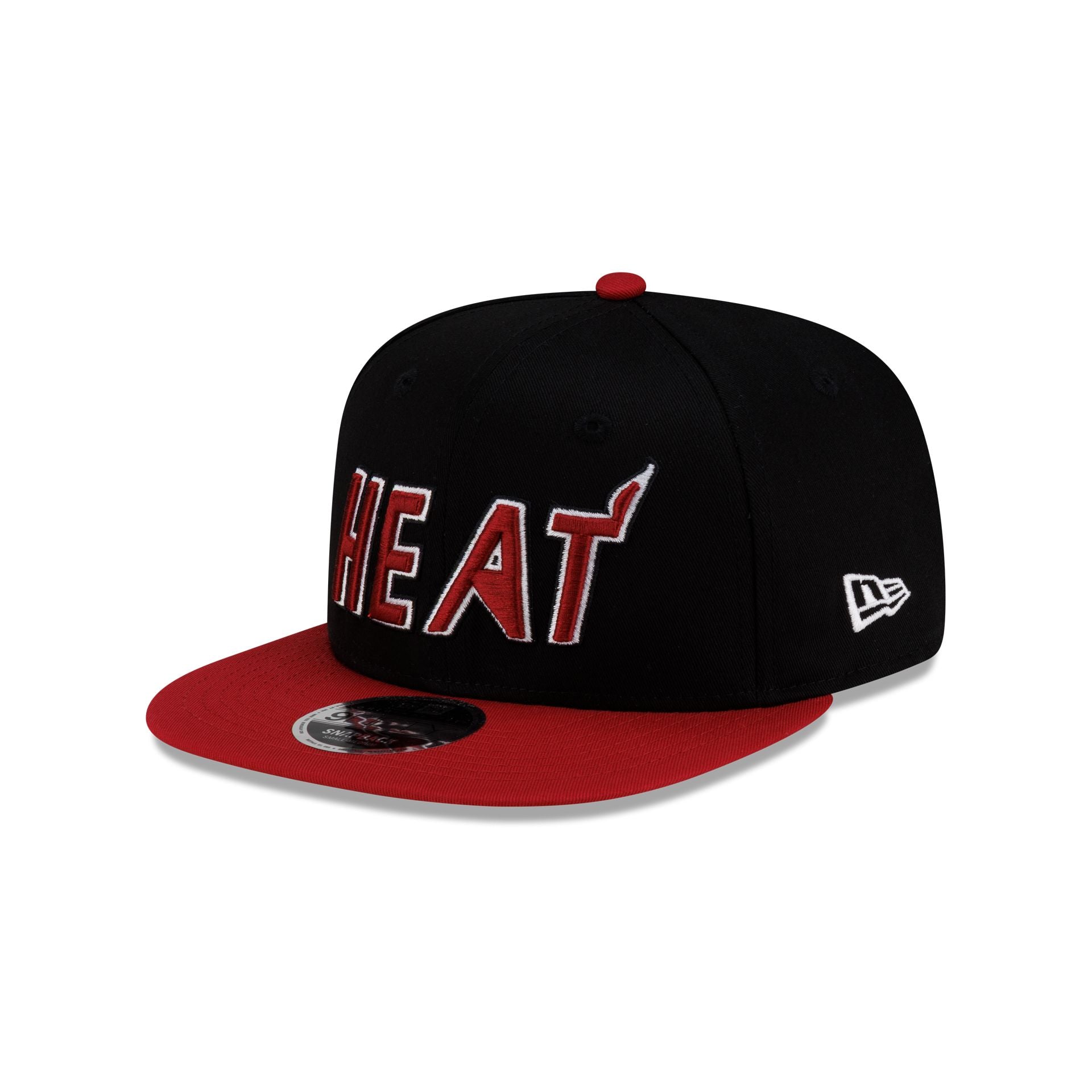 ファングッズ New Era NBA Miami Heat 9Fifty Cap Miami Heat Hardwood Classics 9FIFTY Original Fit Snapback Hat