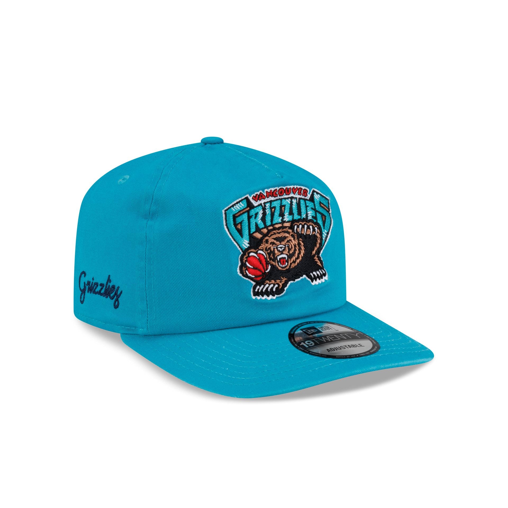 Vancouver Grizzlies Hardwood Classics 19TWENTY Snapback Hat – New