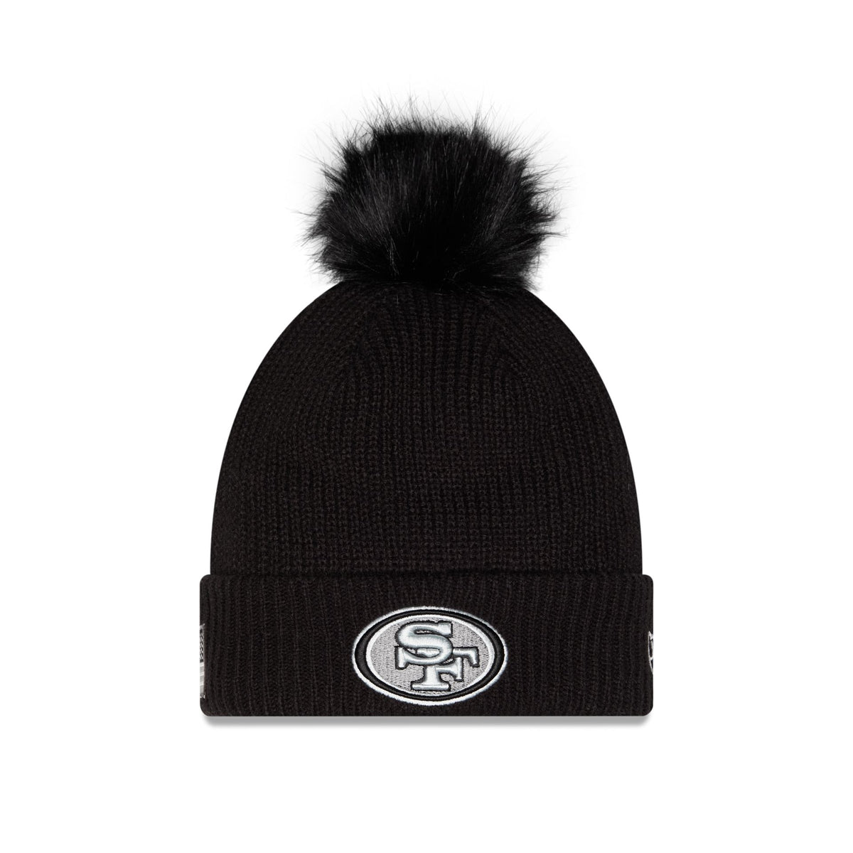 San Francisco 49ers 2026 Salute to Service Women's Pom Knit Hat