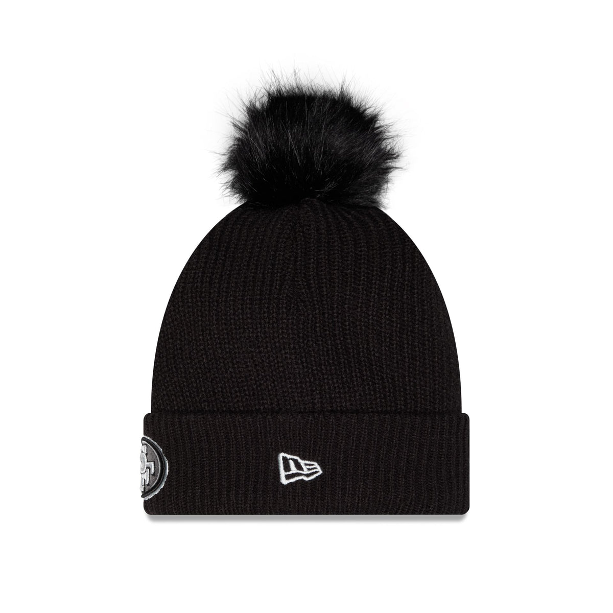 San Francisco 49ers 2026 Salute to Service Women's Pom Knit Hat