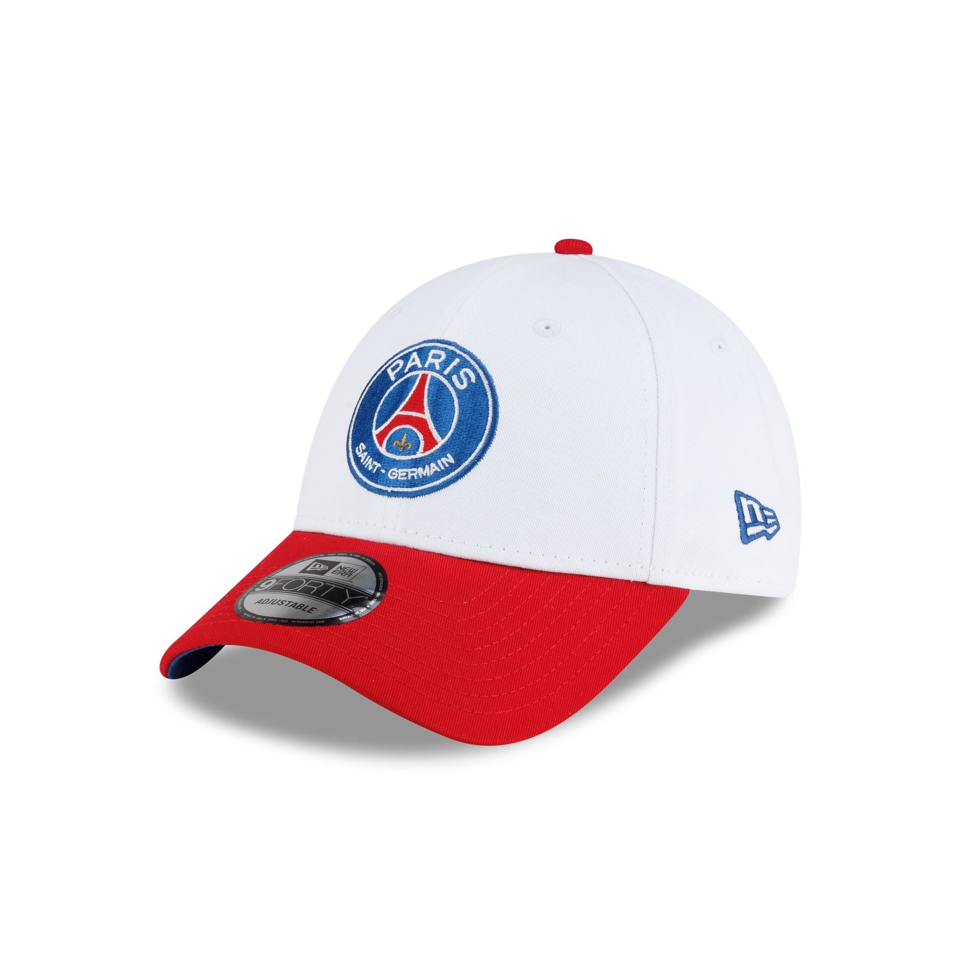 Paris Saint-Germain 1986 White Scarlet 9FORTY Adjustable Hat