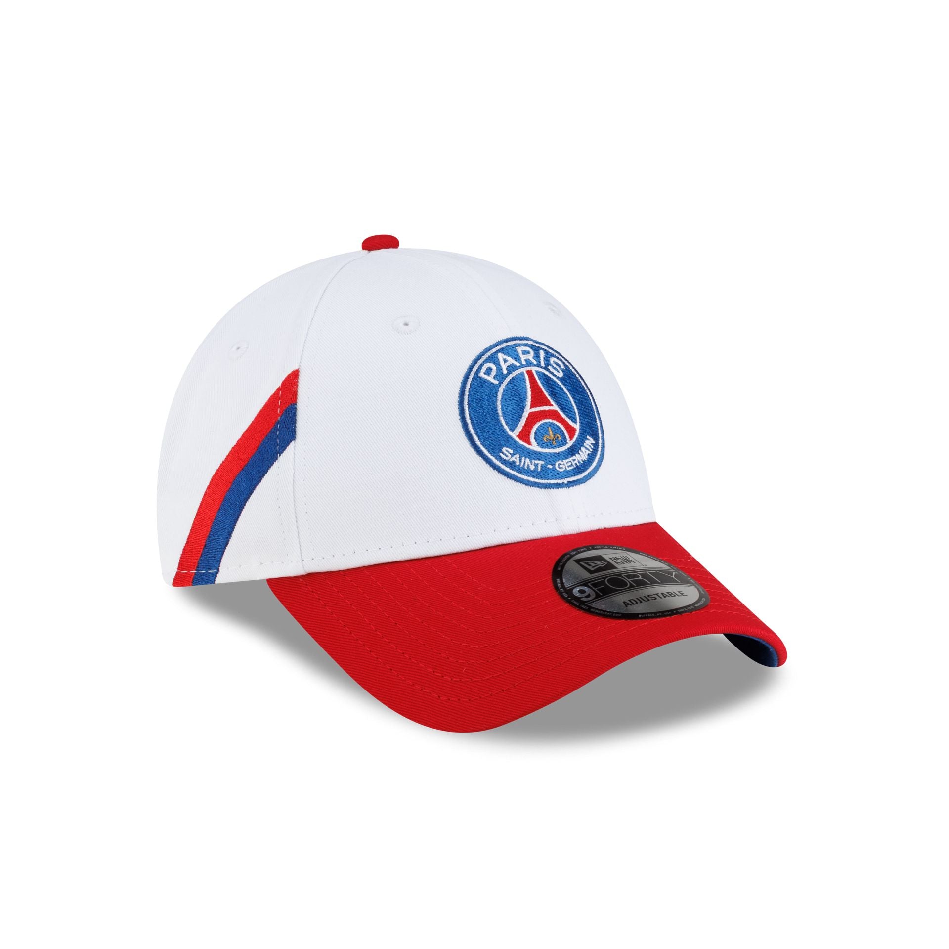 Paris Saint-Germain 1986 White Scarlet 9FORTY Adjustable Hat – New