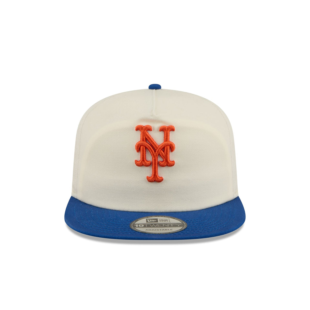 New York Mets Seinfeld Chrome White 19TWENTY Snapback Hat
