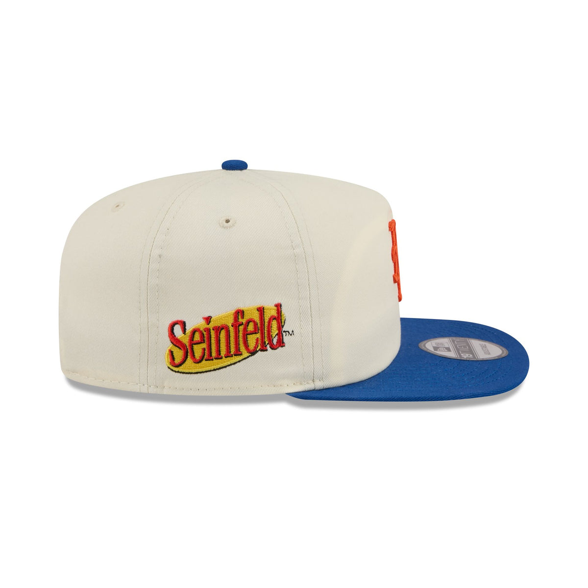 New York Mets Seinfeld Chrome White 19TWENTY Snapback Hat