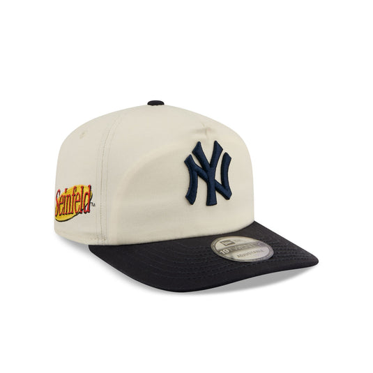 New York Yankees Seinfeld Chrome White 19TWENTY Snapback Hat