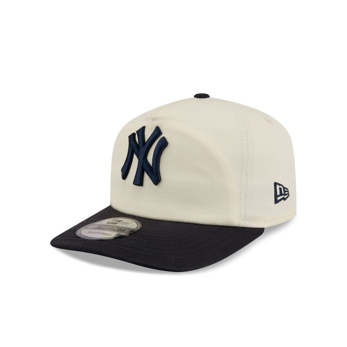 New York Yankees Seinfeld Chrome White 19TWENTY Snapback Hat