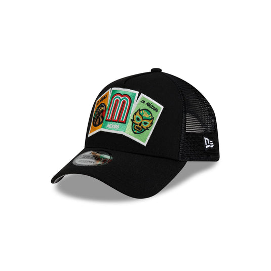 Mexico Baseball Lotería 9FORTY A-Frame Trucker Hat