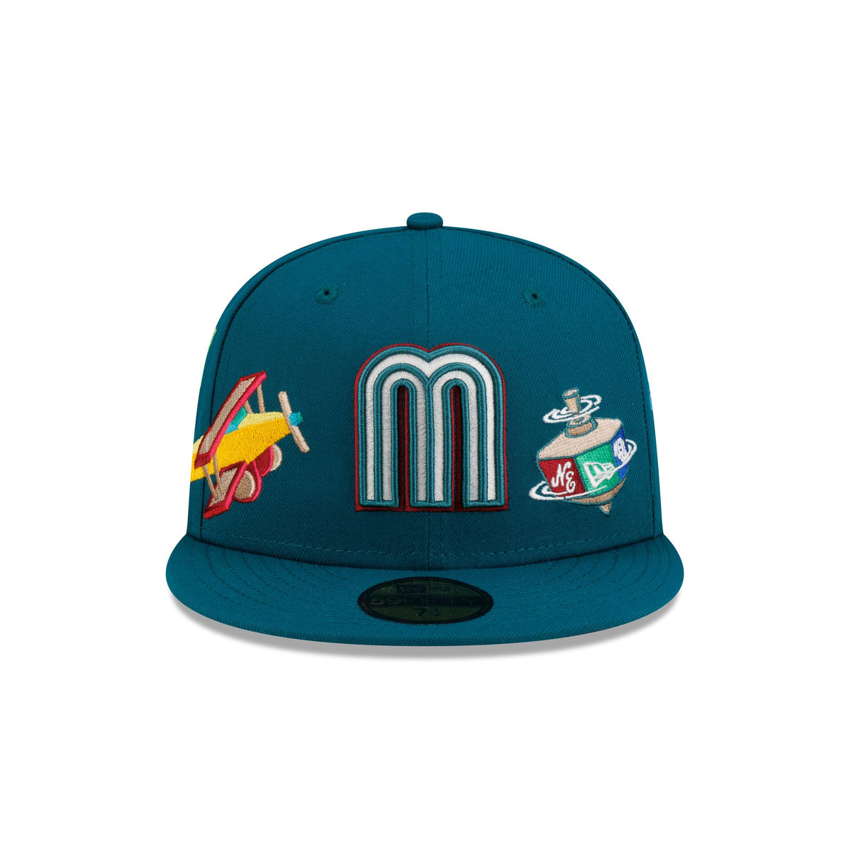 Mexico Baseball Juguetes 59FIFTY Fitted Hat