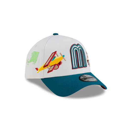Mexico Baseball Juguetes 9FORTY A-Frame Snapback Hat