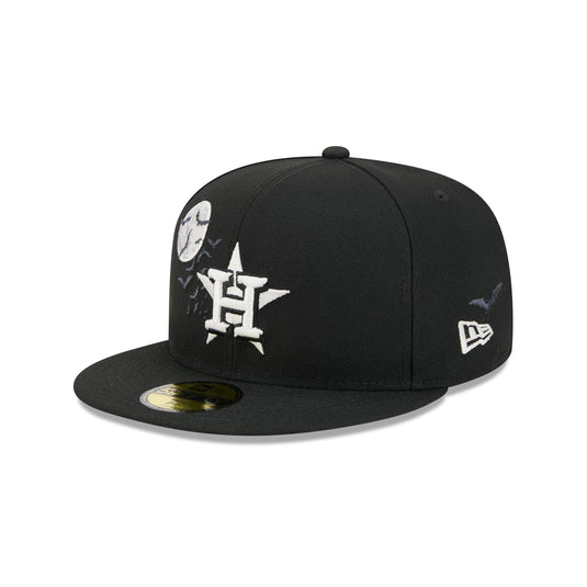 Houston Astros Glow-in-the-Dark Bats 59FIFTY Fitted Hat
