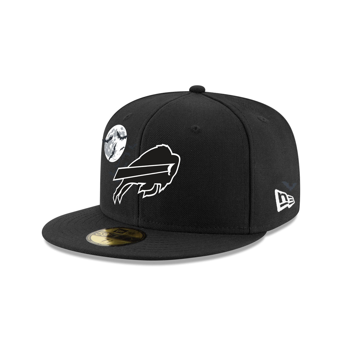 Buffalo Bills Glow-in-the-Dark Bats 59FIFTY Fitted Hat