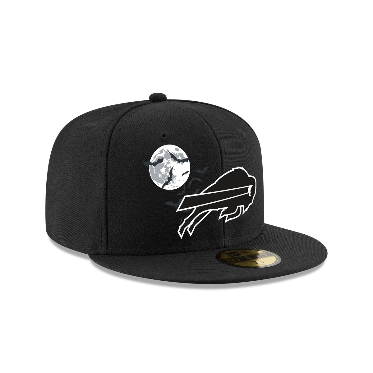 Buffalo Bills Glow-in-the-Dark Bats 59FIFTY Fitted Hat