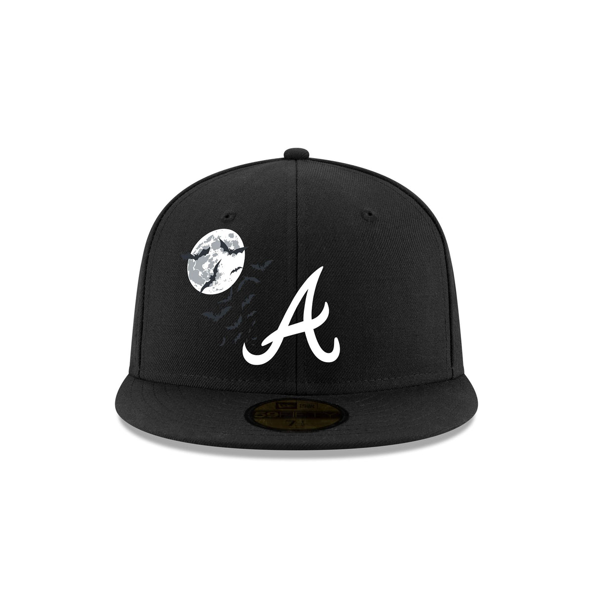 Atlanta Braves Glow-in-the-Dark Bats 59FIFTY Fitted Hat