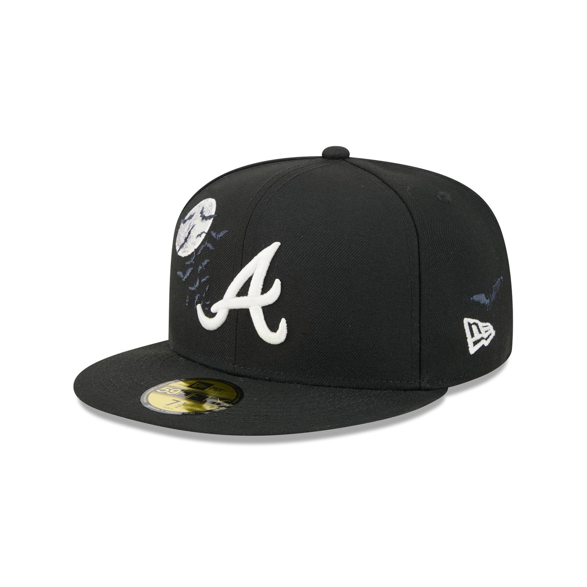 Atlanta Braves Glow-in-the-Dark Bats 59FIFTY Fitted Hat