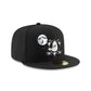 Anaheim Ducks Glow-in-the-Dark Bats 59FIFTY Fitted Hat