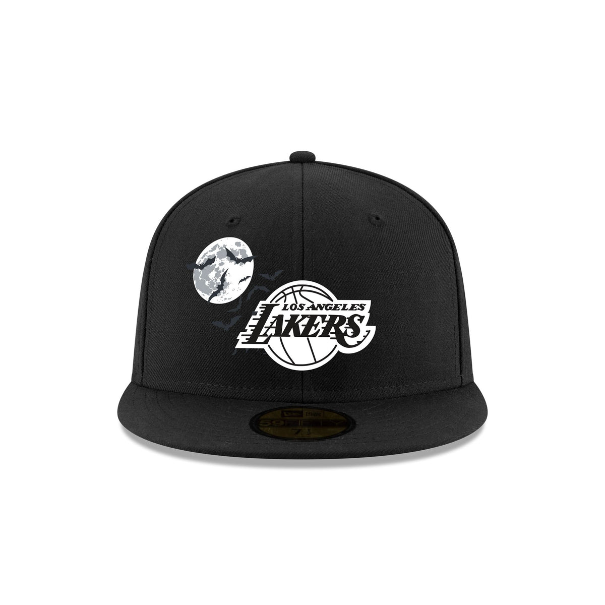 Los Angeles Lakers Glow-in-the-Dark Bats 59FIFTY Fitted Hat