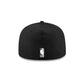 Los Angeles Lakers Glow-in-the-Dark Bats 59FIFTY Fitted Hat