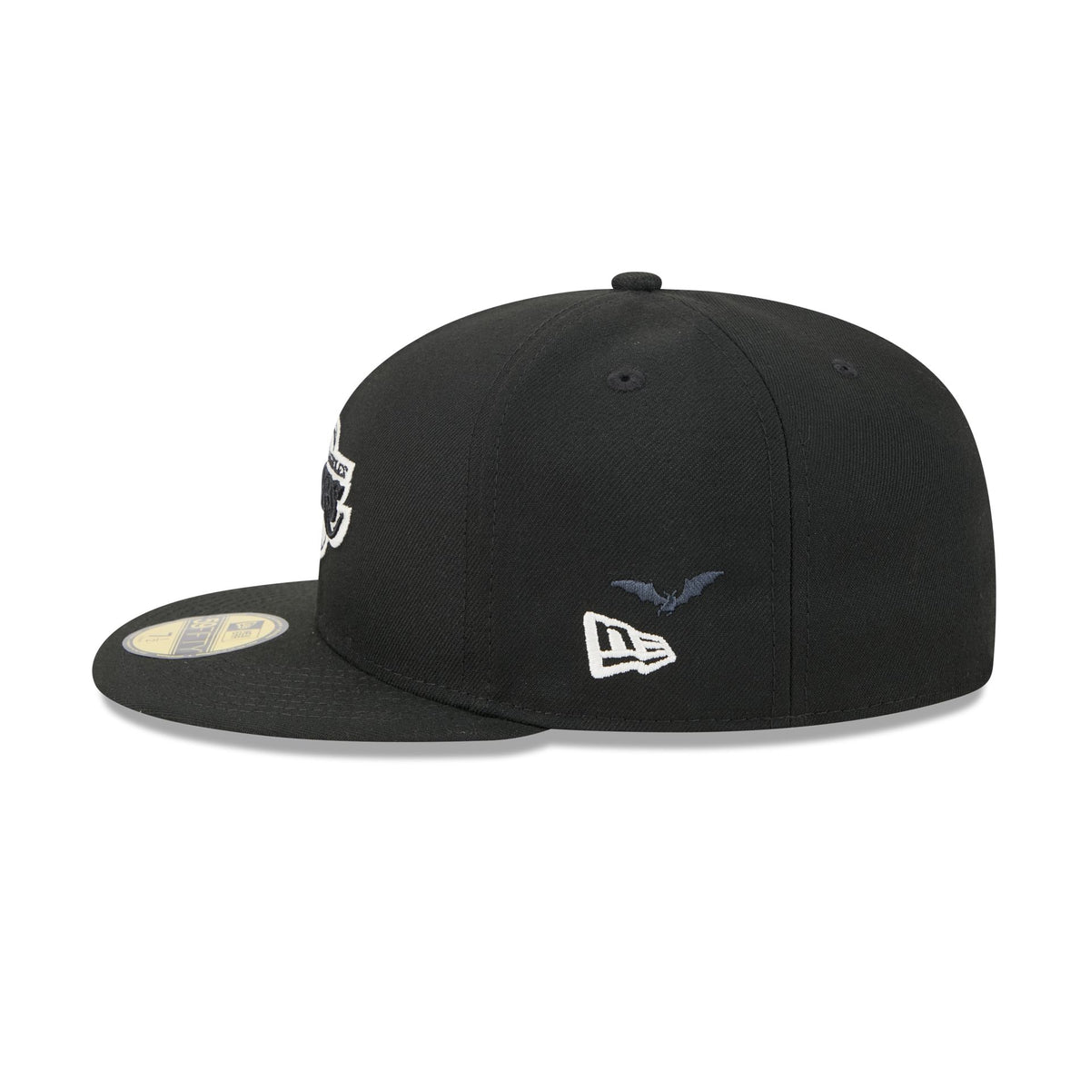 Los Angeles Lakers Glow-in-the-Dark Bats 59FIFTY Fitted Hat