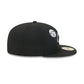 Los Angeles Lakers Glow-in-the-Dark Bats 59FIFTY Fitted Hat