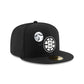 Boston Bruins Glow-in-the-Dark Bats 59FIFTY Fitted Hat
