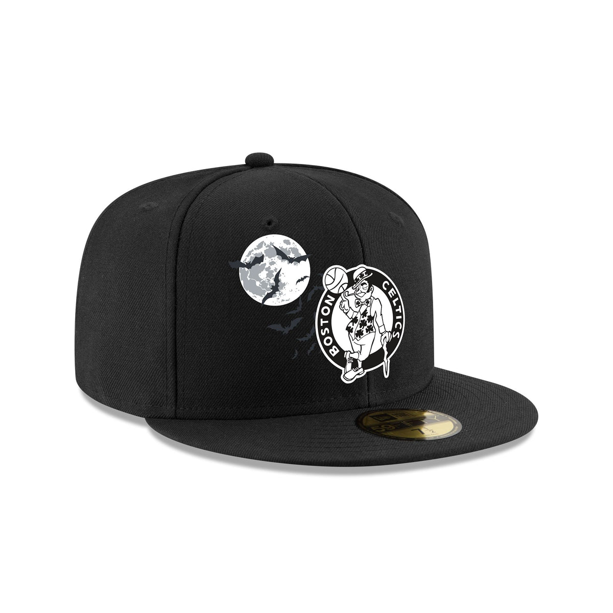 Boston Celtics Glow-in-the-Dark Bats 59FIFTY Fitted Hat
