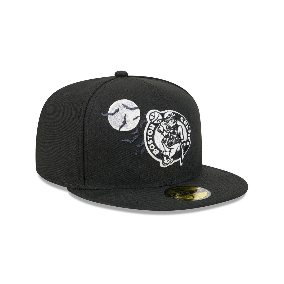 Boston Celtics Glow-in-the-Dark Bats 59FIFTY Fitted Hat