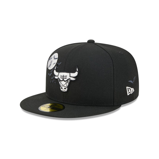 Chicago Bulls Glow-in-the-Dark Bats 59FIFTY Fitted Hat