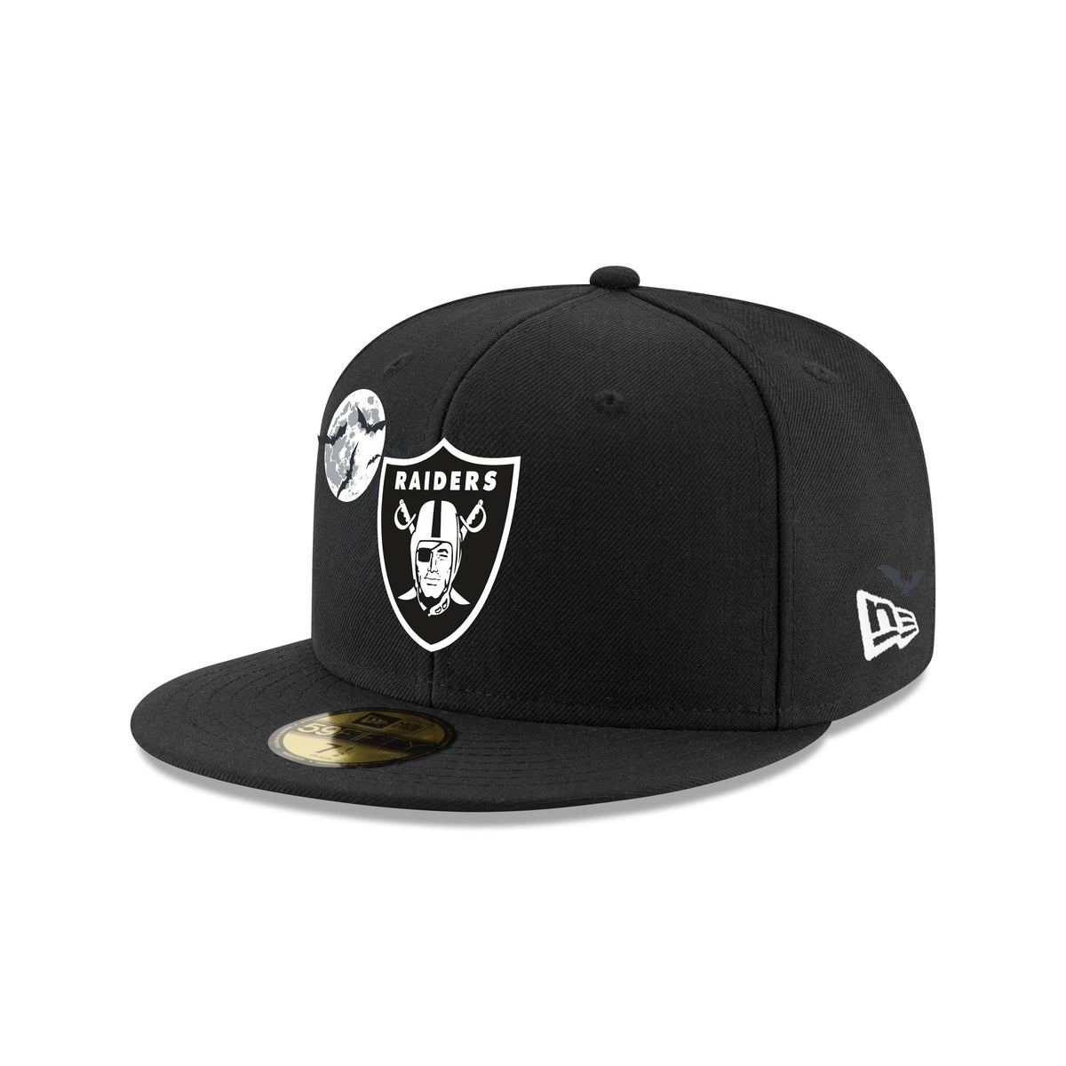 Las Vegas Raiders Glow-in-the-Dark Bats 59FIFTY Fitted Hat