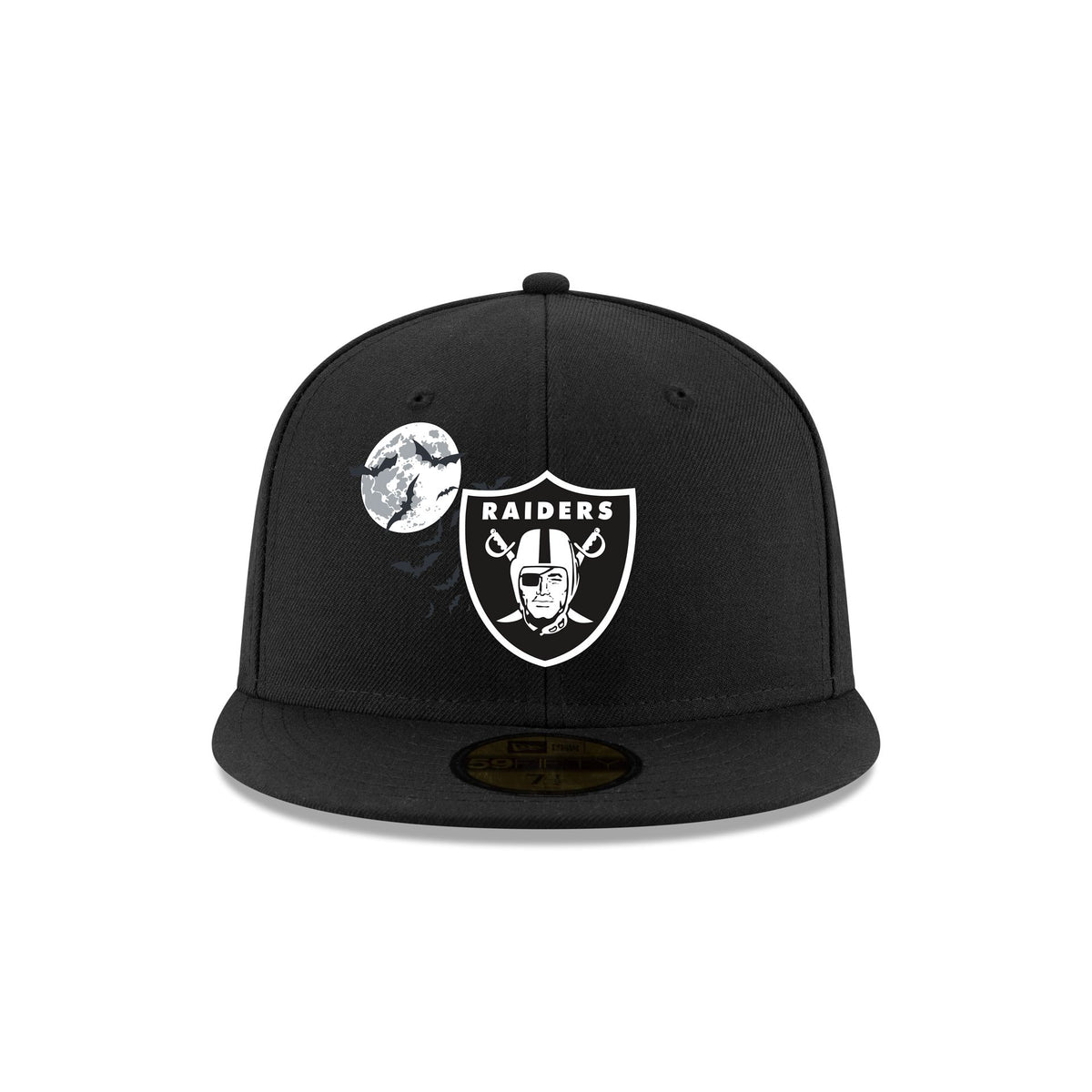Las Vegas Raiders Glow-in-the-Dark Bats 59FIFTY Fitted Hat