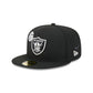 Las Vegas Raiders Glow-in-the-Dark Bats 59FIFTY Fitted Hat