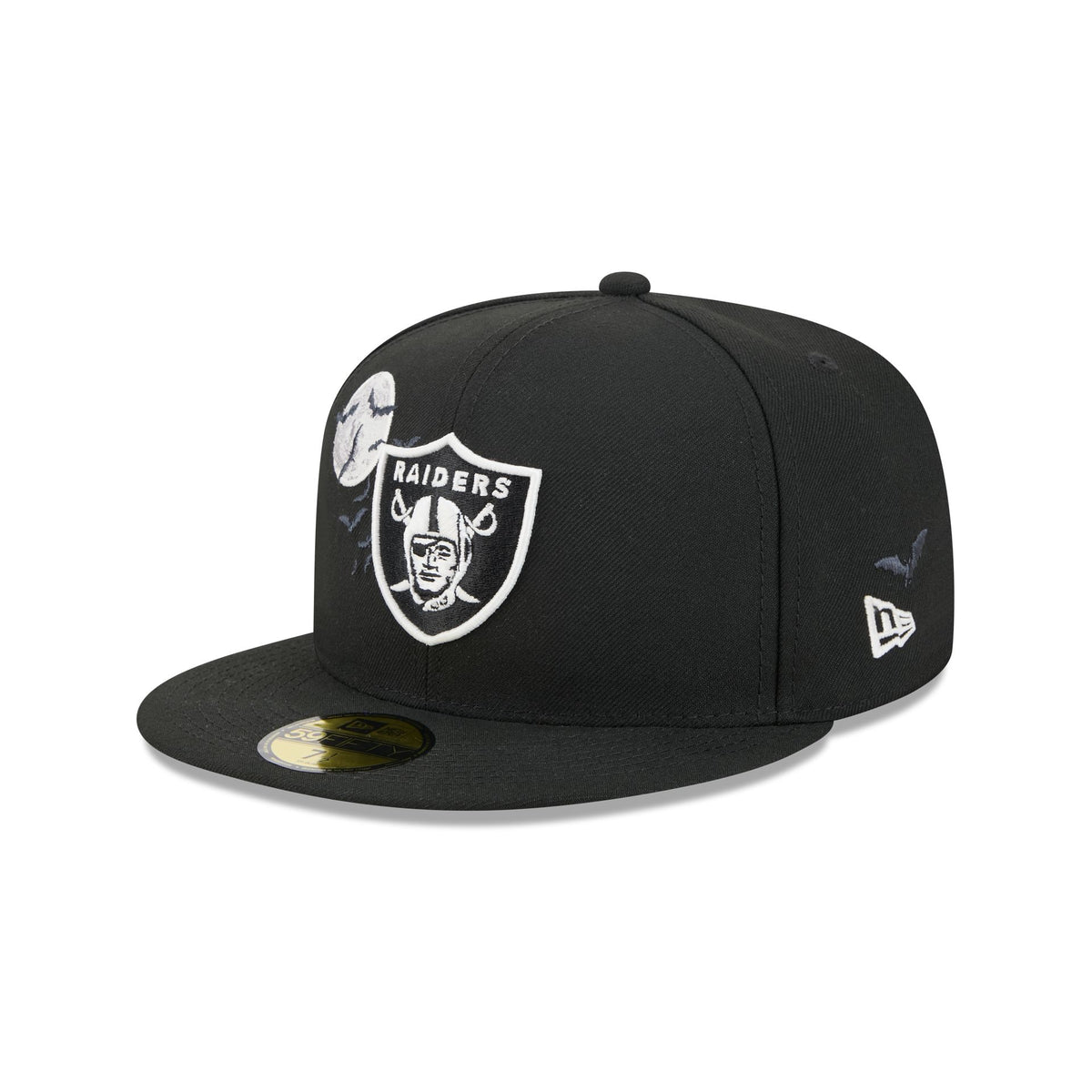 Las Vegas Raiders Glow-in-the-Dark Bats 59FIFTY Fitted Hat