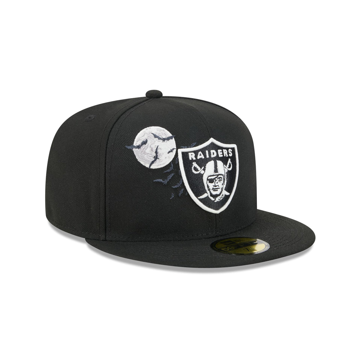 Las Vegas Raiders Glow-in-the-Dark Bats 59FIFTY Fitted Hat