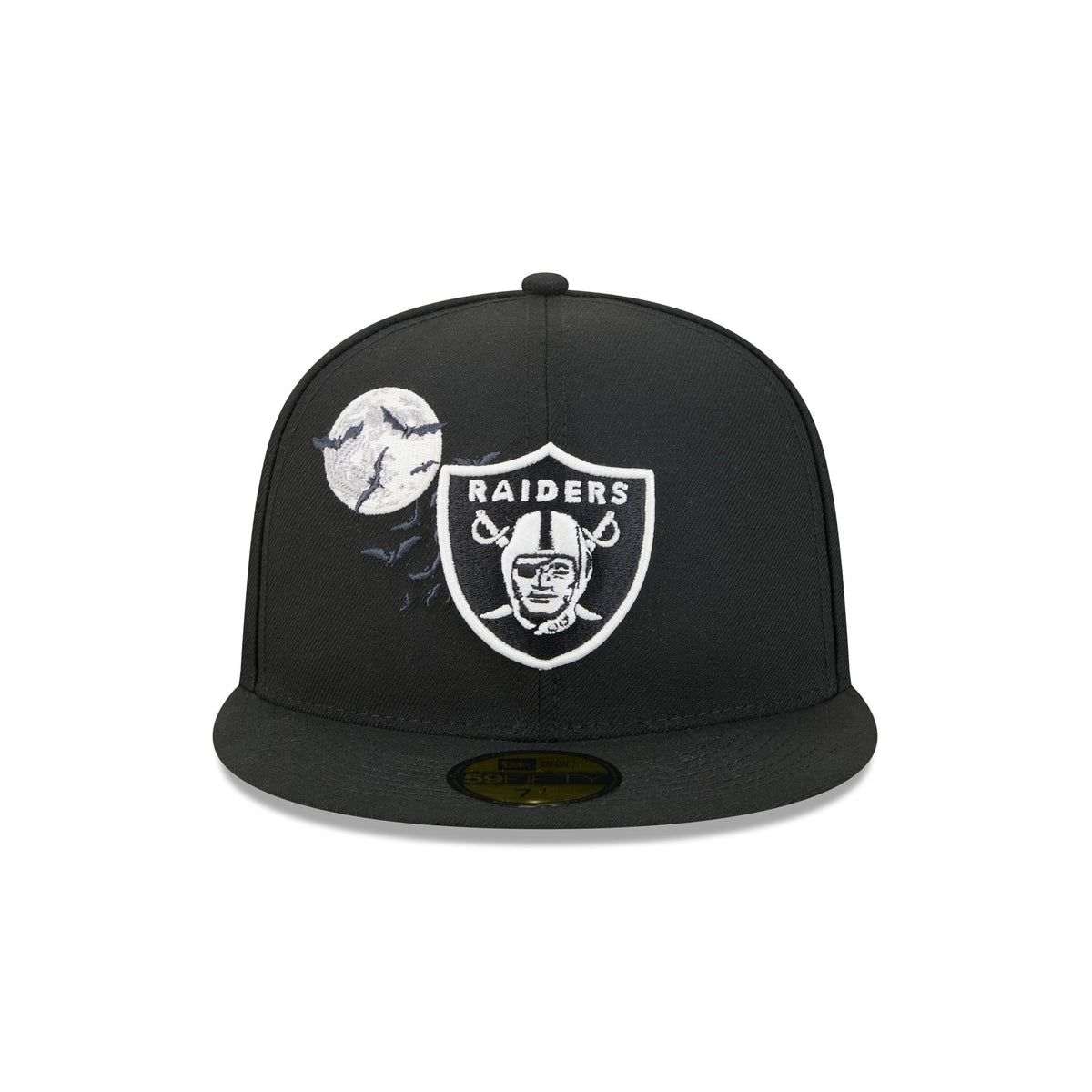 Las Vegas Raiders Glow-in-the-Dark Bats 59FIFTY Fitted Hat
