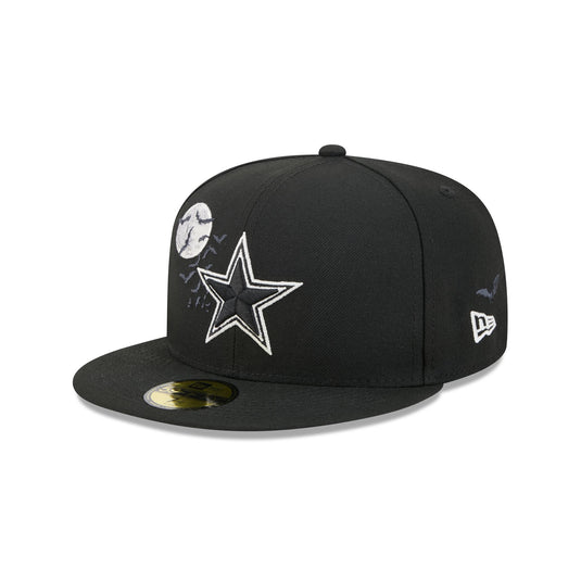 Dallas Cowboys Glow-in-the-Dark Bats 59FIFTY Fitted Hat
