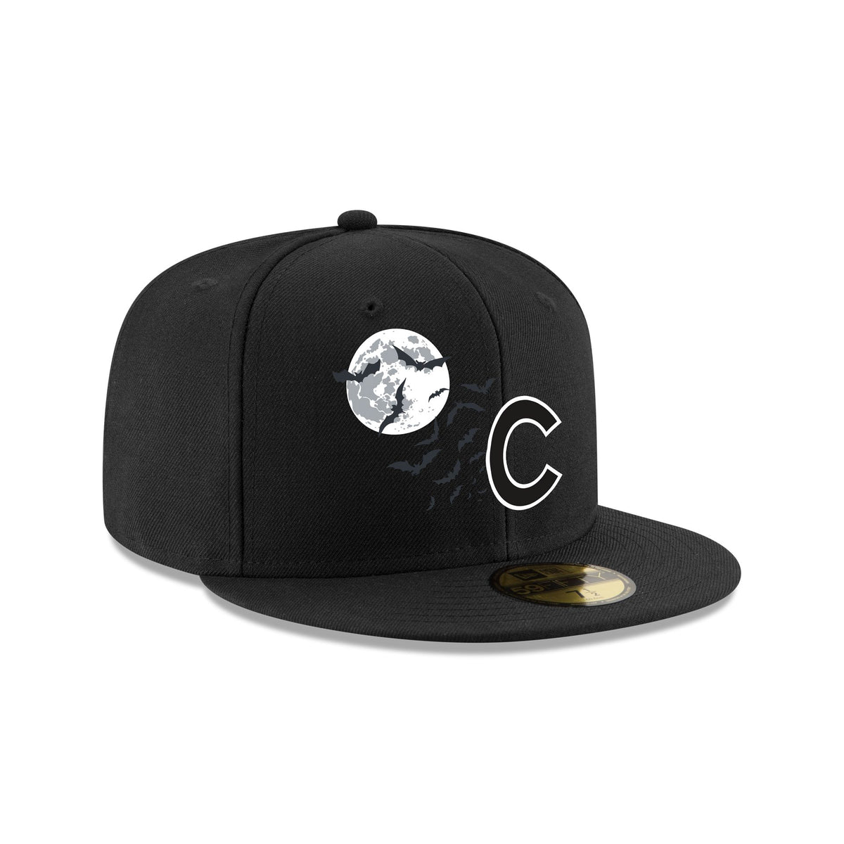 Chicago Cubs Glow-in-the-Dark Bats 59FIFTY Fitted Hat