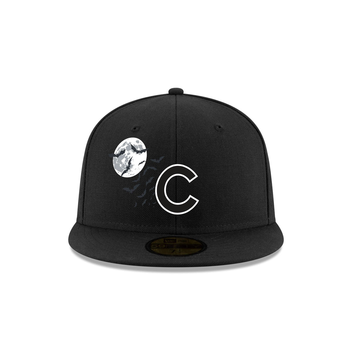Chicago Cubs Glow-in-the-Dark Bats 59FIFTY Fitted Hat