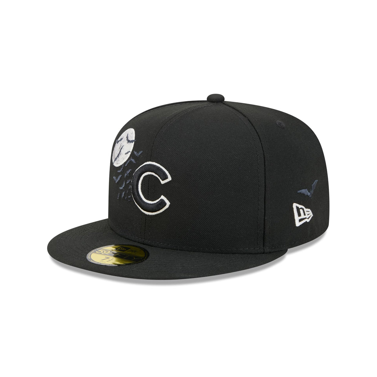 Chicago Cubs Glow-in-the-Dark Bats 59FIFTY Fitted Hat