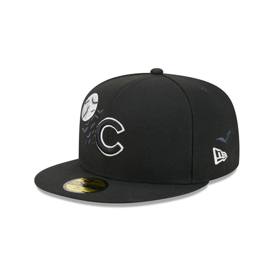 Chicago Cubs Glow-in-the-Dark Bats 59FIFTY Fitted Hat